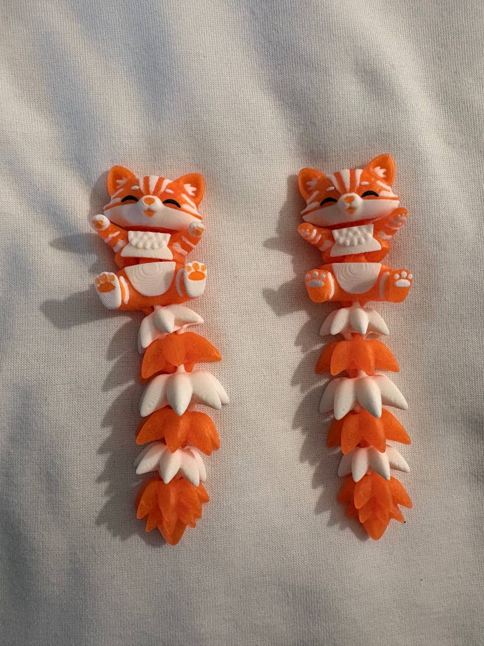Flexi Fluffy Cat Tail / Sets of Two