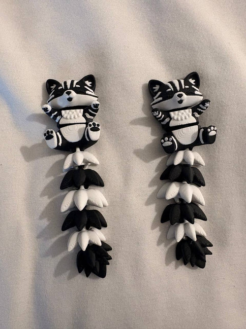Flexi Fluffy Cat Tail / Sets of Two