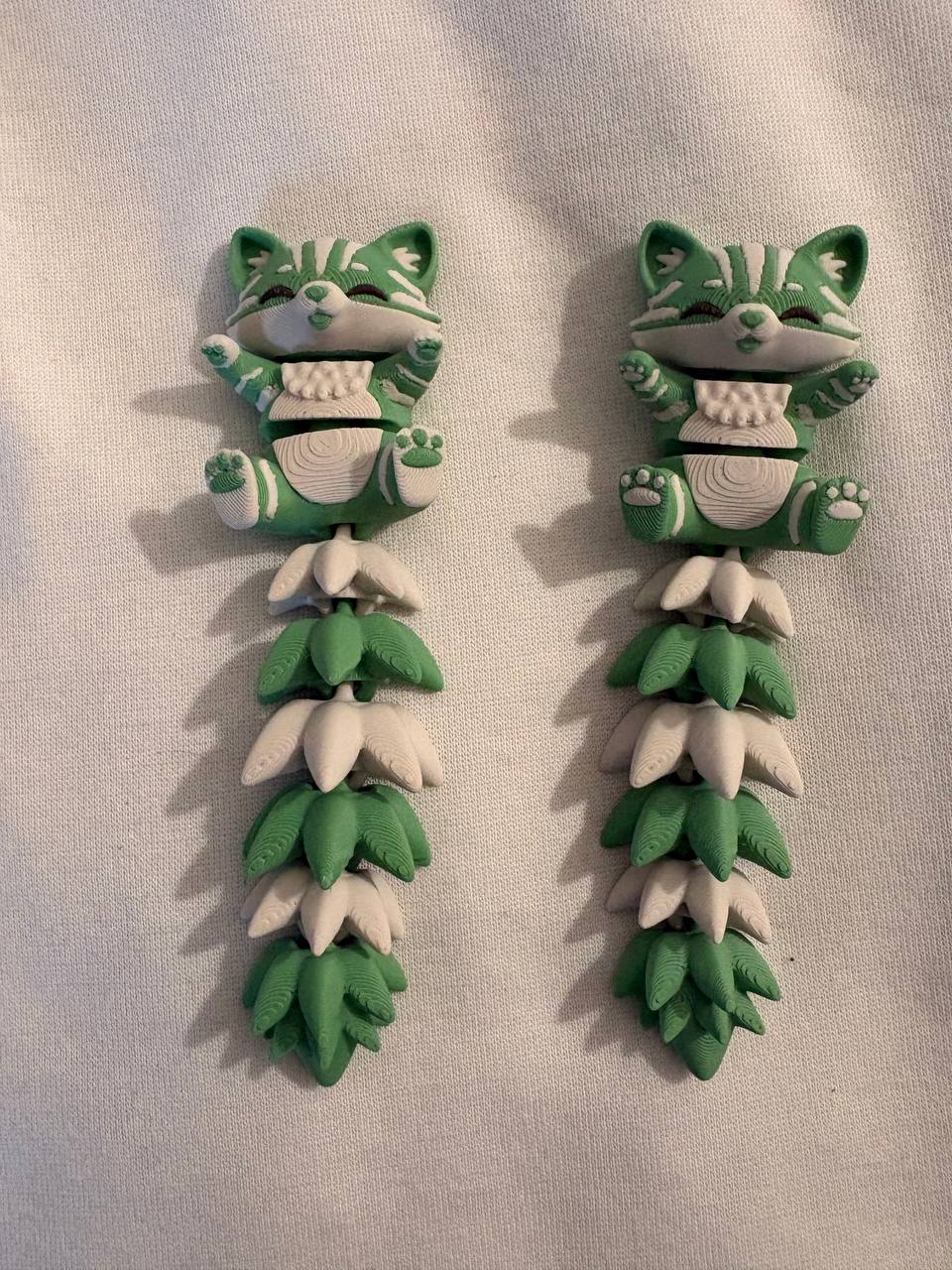 Flexi Fluffy Cat Tail / Sets of Two