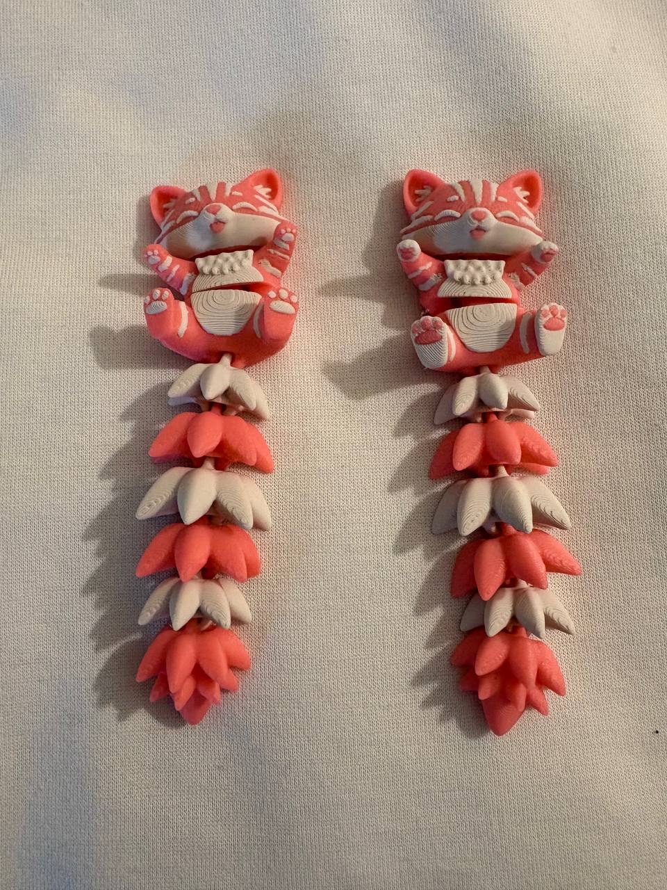 Flexi Fluffy Cat Tail / Sets of Two