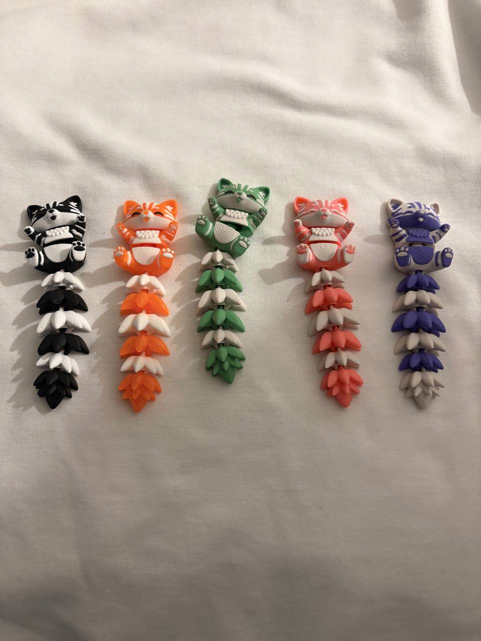 Flexi Fluffy Cat Tail / Sets of Two
