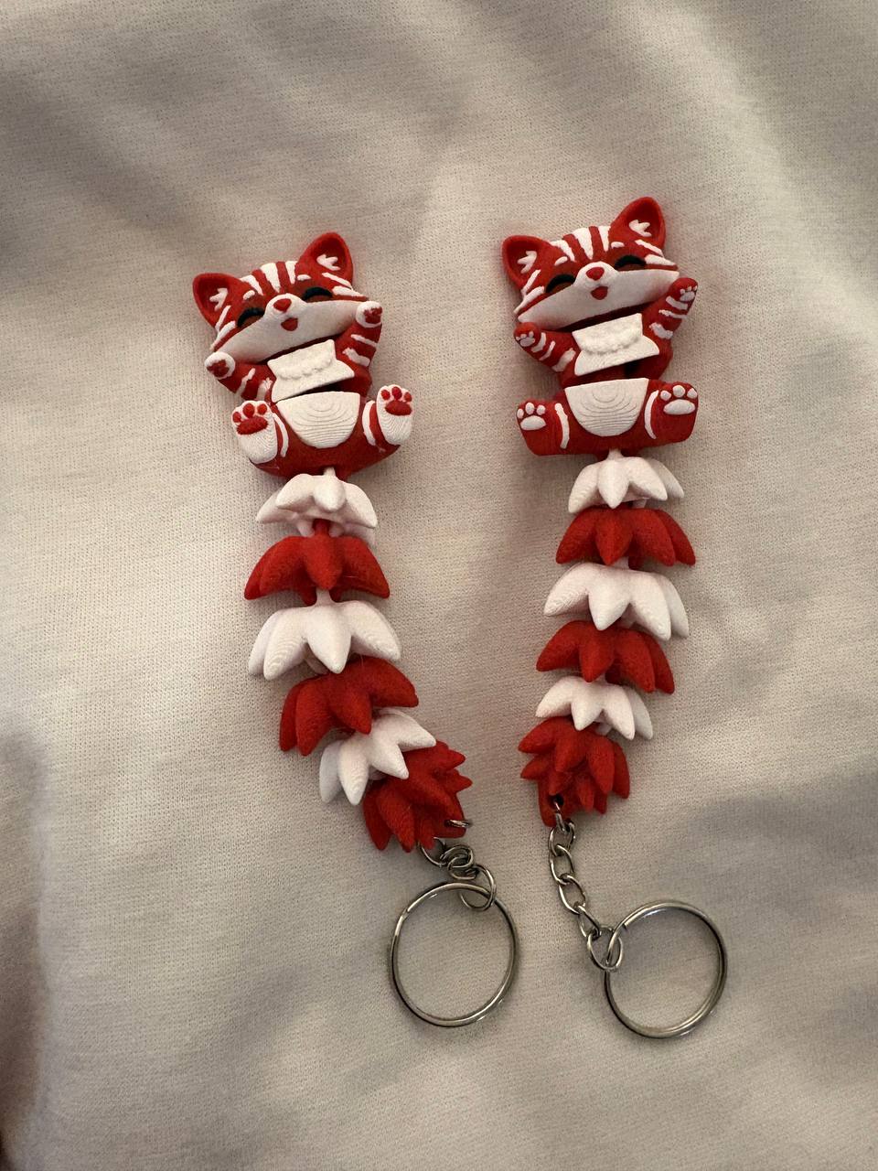 Flexi Fluffy Cat Tail / Sets of Two