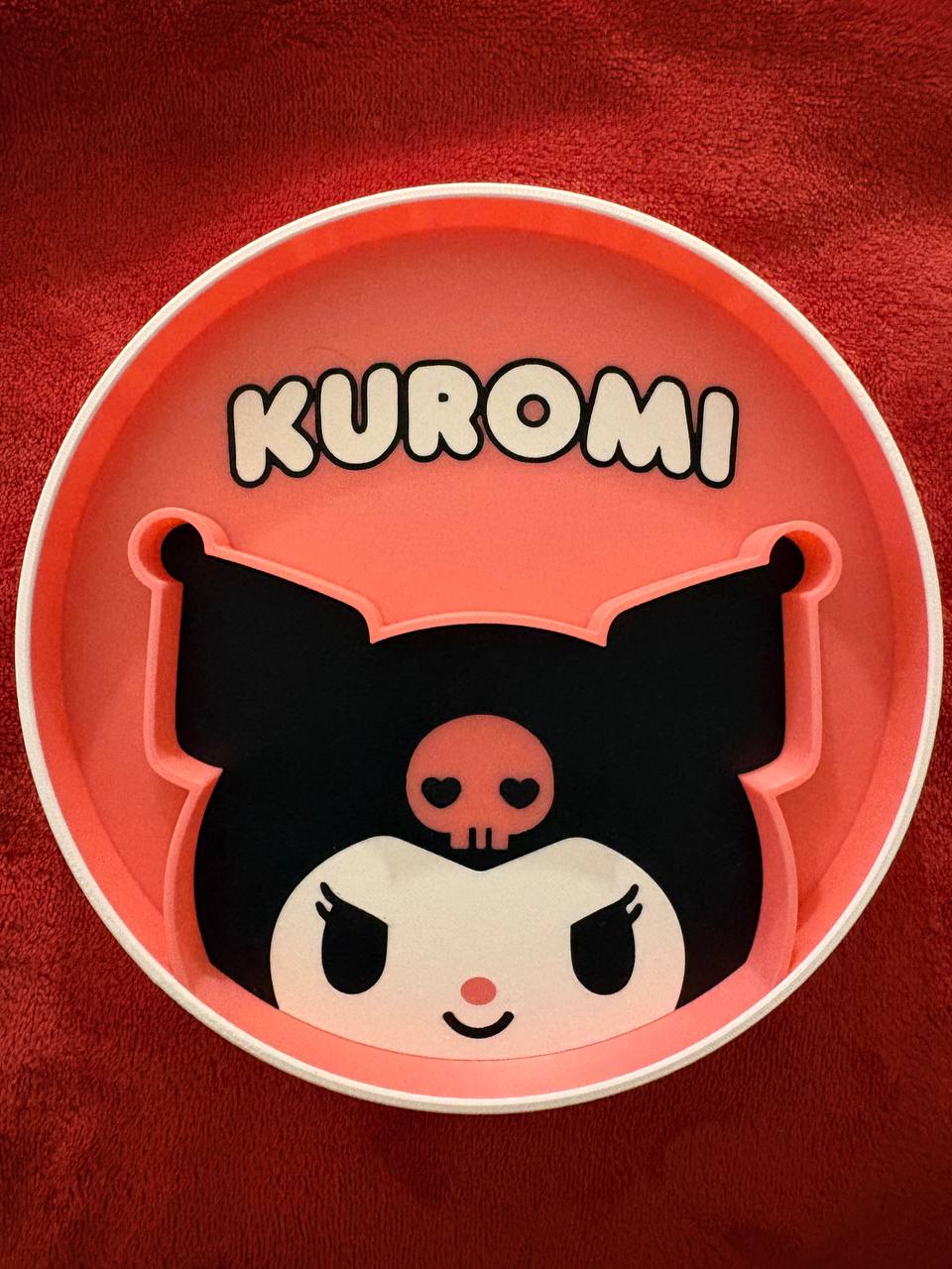 Kuromi Divided Organizer Tray