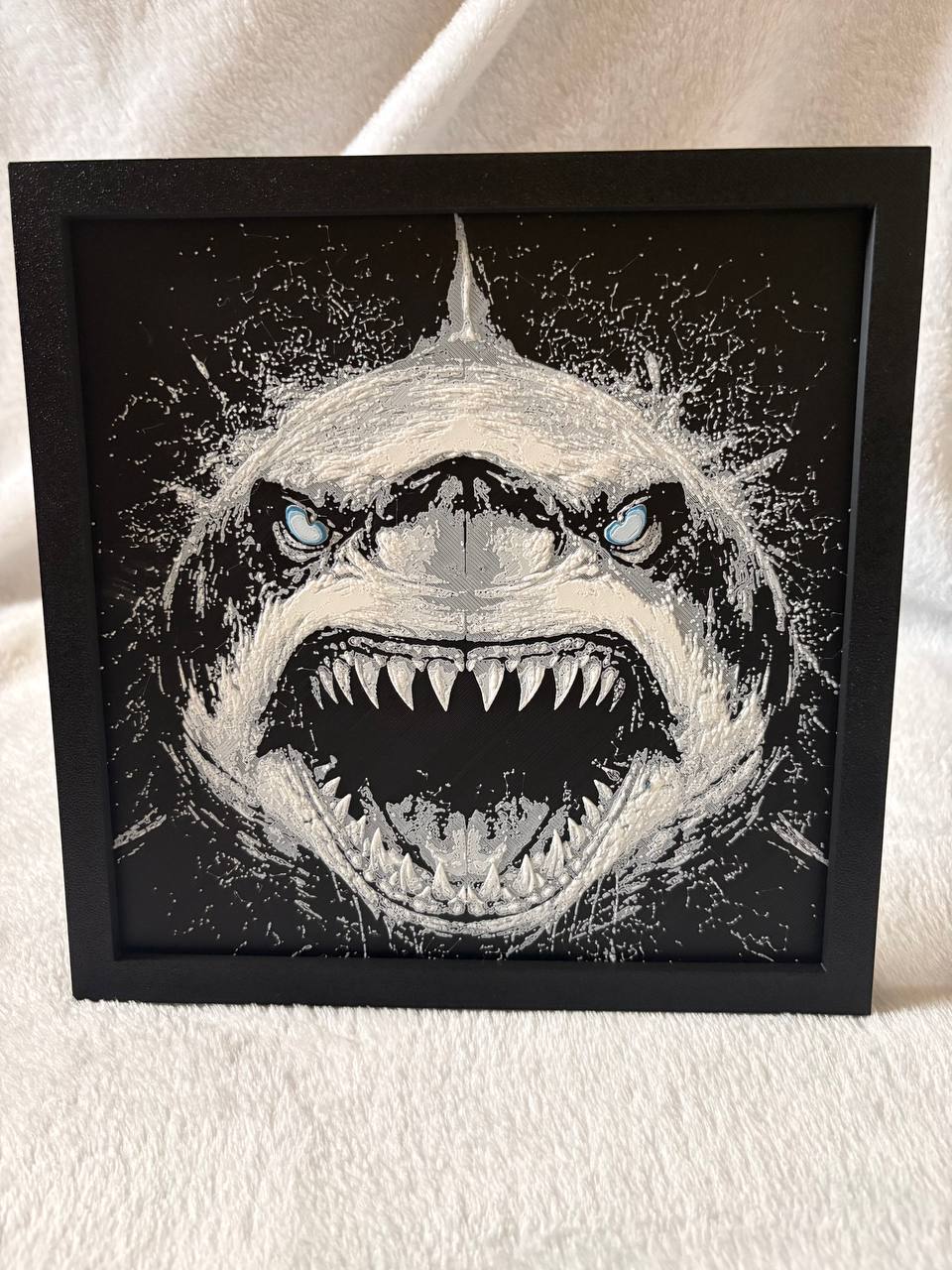 Shark / 3-D Printed Artwork