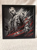 Jason Voorhees / 3-D Printed Artwork