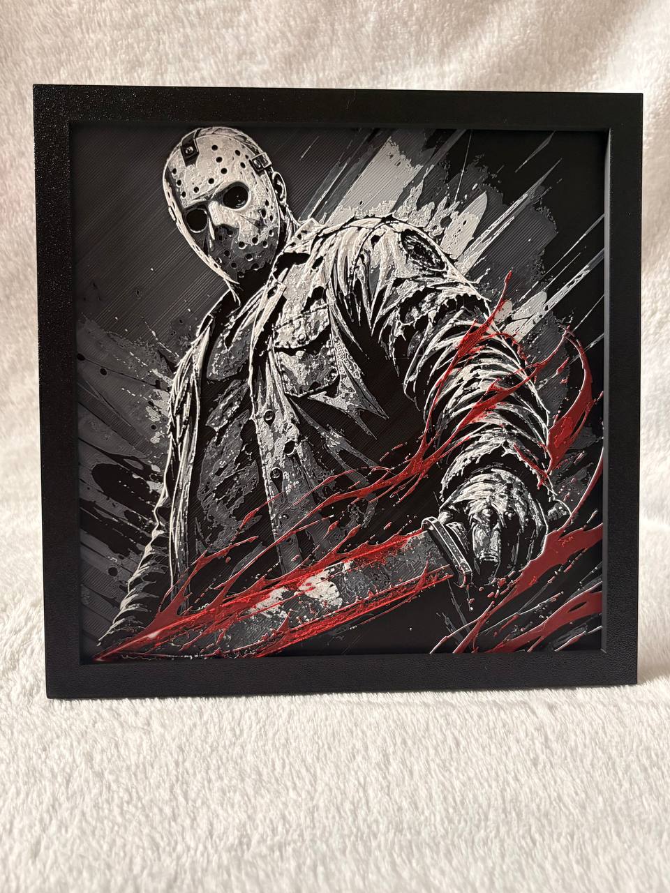 Jason Voorhees / 3-D Printed Artwork