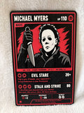 Oversized  Micheal Myers Pokemon Card
