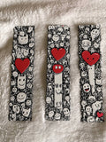 Love Doodles / 3-D Printed Bookmark